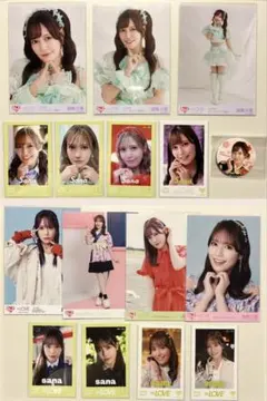 イコラブ　諸橋沙夏　生写真・ミニフォト・缶バッジセット