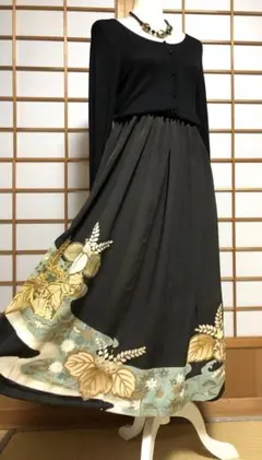 2026年最新】黒留袖リメイクの人気アイテム - メルカリ