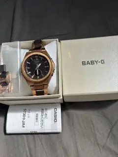 値下げ❤️CASIO BABY-G 5730 ローズゴールド/ブラック