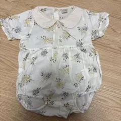 tete a tete 花柄ロンパース 80