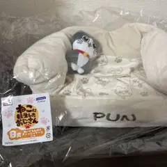 タイトーくじ ねこに転生したおじさん B賞 ぬいぐるみ付きティッシュケース