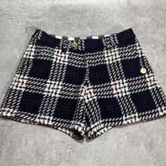 チェック柄 レディースショートパンツ No7