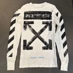 Off-White 長袖 Tシャツ ホワイト xxsサイズ