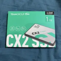 TEAMGROUP CX2 1TB SSDのサムネイル