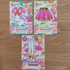 アイカツ ピンクトルテコーディネート3点セット