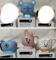 SALE BT21カフェ　BTS マグカップ2点セット