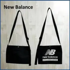 New Balance JABL1637 サコッシュ 黒 斜め掛けバッグ ◆
