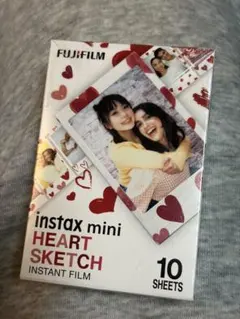 FUJIFILM instax mini HEART SKETCH 10枚