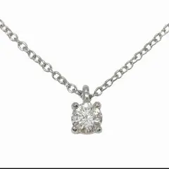 【3月限定価格・美品】Tiffany ソリティアダイヤ ネックレス プラチナ