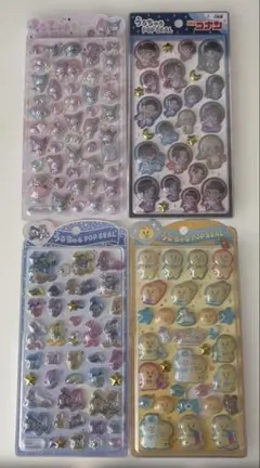 国内正規品　うるちゅるポップシール4枚セット