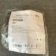 【新品未開封】GELATOPIQUElovesBTSハートキーチャーム（グレー）のサムネイル