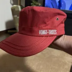 23区❤︎VINGT-TROIS ワークキャップ レッドのサムネイル