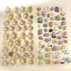 おすそわけシール　ちいかわ　ハチワレ　動物　食べ物　ボンボンドロップシール