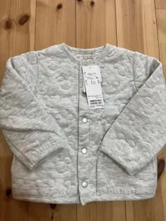 タグ付き新品　プティマイン　ミッキー　キルティングジャケット　男女兼用110