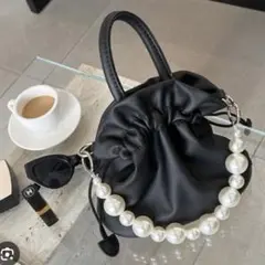 パールハンドル2wayショルダーバッグのサムネイル