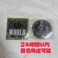 ワンピース　輩缶バッジ　第24弾　WORLD　キラー