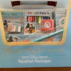 東京ディズニーランド　バケーションパッケージステーショナリーセット