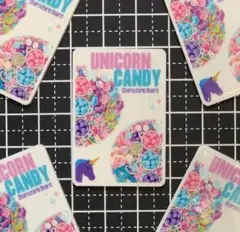 【プラ板】UNICORN CANDY