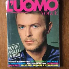 L'UOMO VOGUE 1979年12月/1980年1月 デヴィッド・ボウイ