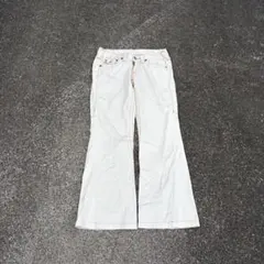 極希少 true religion フレアデニムパンツ y2k - メルカリ
