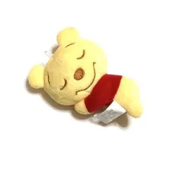 ディズニー　くまのプーさん　寝そべりマスコットキーホルダー
