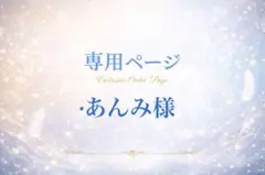 専用ページ あんみ様