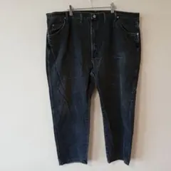 USA古着 wrangler ブラックデニム　ジーンズ　W48L29