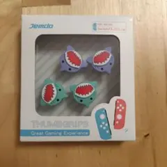 Switch　ジョイコン　シリコンカバー　【サメ】 4個セット　アクセサリー