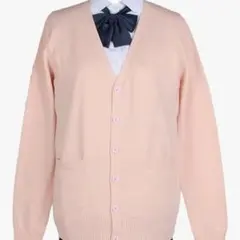 スクールカーディガン　桜ピンク