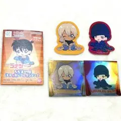 名探偵コナン ちぢませ隊ステッカーコレクション2 安室透 赤井秀一