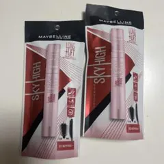 2本で。♡マスカラ♡Maybelline Sky High