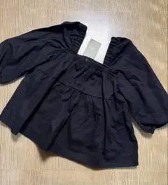 【未使用】Ｈ＆Ｍ　バルーンスリーブブラウス　ＸＳのサムネイル