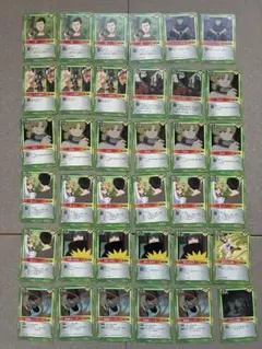 NARUTO カードゲーム 作戦カード 36枚 テマリ うちはイタチ 我愛羅