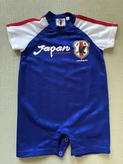 JFA サッカー日本代表 ベビーロンパース 80cm ユニフォーム