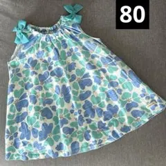 BOBSON 花柄ワンピース 80cmのサムネイル