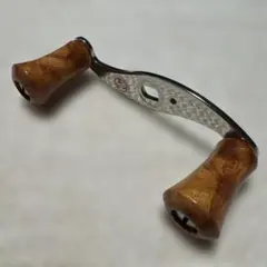 ハンドメイドウッドハンドルノブ ハネダクラフト 花梨瘤 トリコロール
