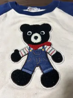 ミキハウス★ダブルBほし草DOUBLE.B ビー君トレーナー★120