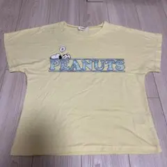 SNOOPY 半袖Tシャツ　イエロー　Mサイズのサムネイル
