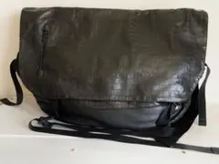 visvim 【ビズビム】メッセンジャーバッグ 00s 18l 中古・古着通販】VISVIM (ビズビム) レザー切替メッセンジャー