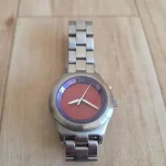 FOSSL　オレンジ文字盤 腕時計