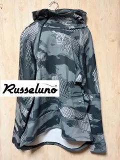 新品 ラッセルノ ゴルフ カモフラ ジップジャケット (4/Mサイズ) Ⓗ 新品 ラッセルノ ゴルフ カモフラ ジップジャケット (4/Mサイズ