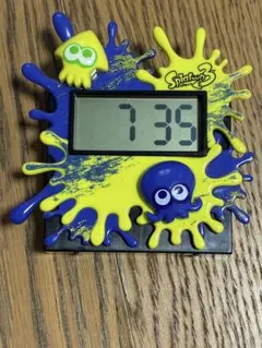 一番くじ　スプラトゥーン　目覚まし時計