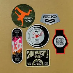 SEIKO 5スポーツ 55周年記念 ステッカーのサムネイル