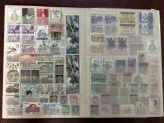 2655 外国切手 アメリカ 1940.50年代古切手 凹版 田型2種 未使用