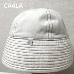 CA4LA WASHED NAVAL CT 4 バケハホワイトカラー 男女兼用