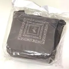 紀伊国屋　東京限定　折り畳める保冷バッグ　ローズグレー