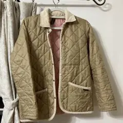 LAVENHAM キルティングジャケット ベージュ　イギリス製