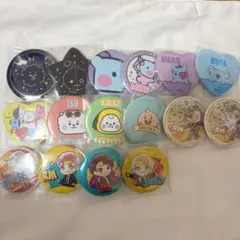 BT21 缶バッジセット