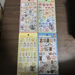 【最安値】正規品　ボンボンドロップシール　和柄　4枚セット