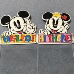 レトロ　ディズニーチケット入れるケース　2つ